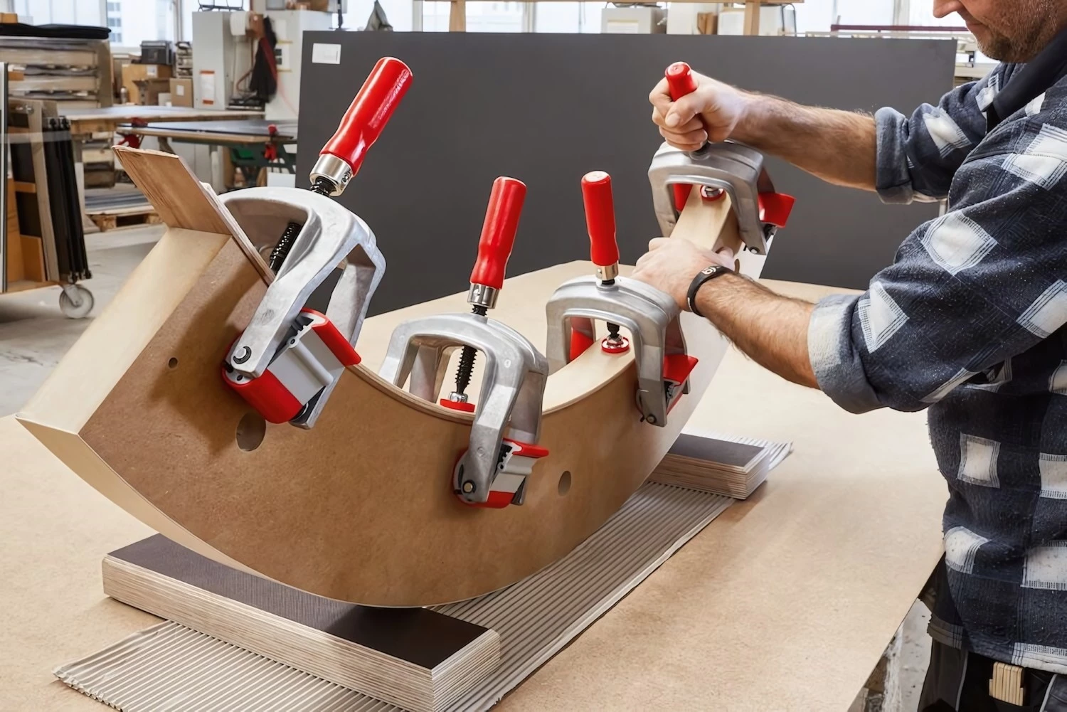 Bessey KF2 Kantenfix Kantenlijmtang - 80mm-image