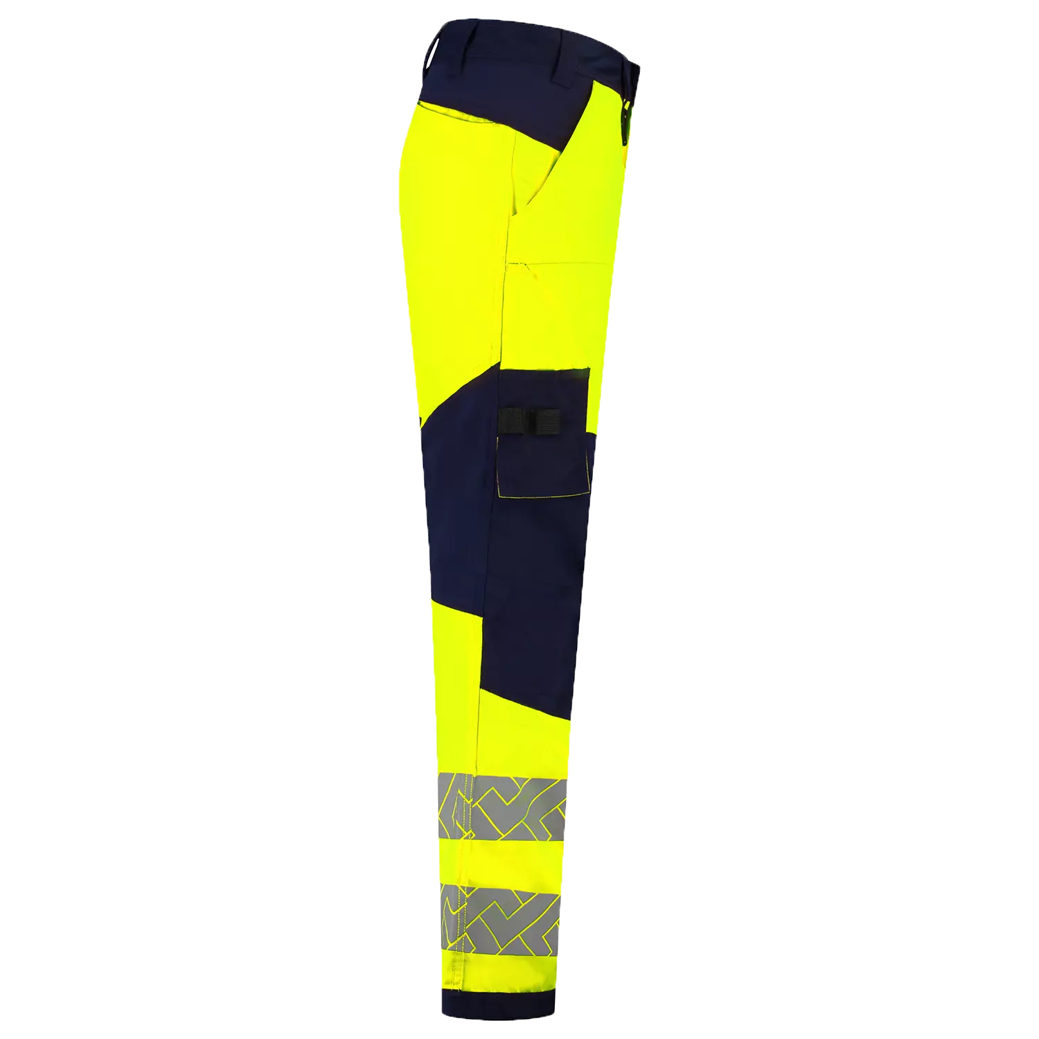 Tricorp 506119 Pantalon de travail Funct. Stretch High Vis Redefined - Renforts aux genoux - FluoryellowInk - 50-image