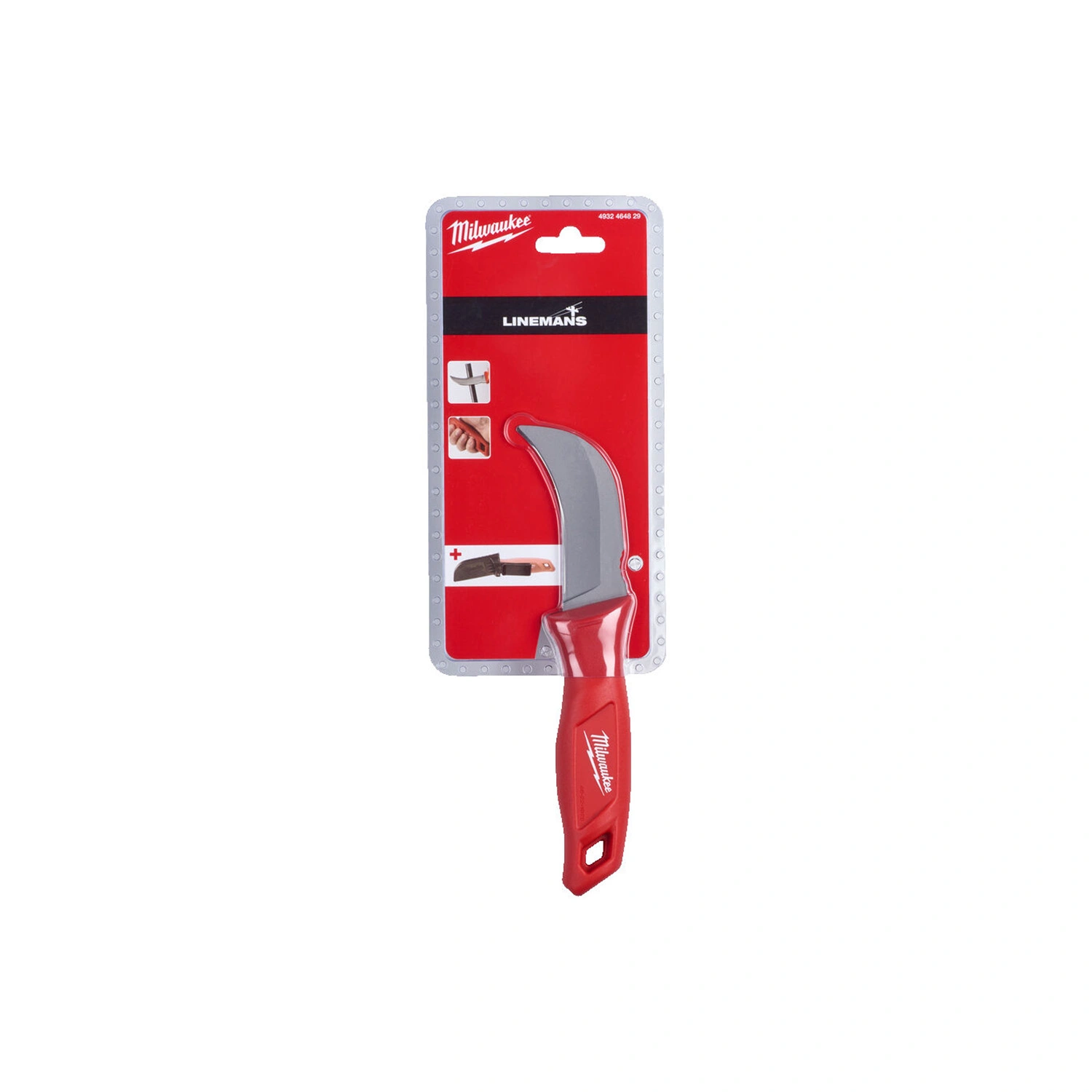 Milwaukee 4932464829 Vast mes Hawkbill gekromd - 77mm - incl. huls met riemclip