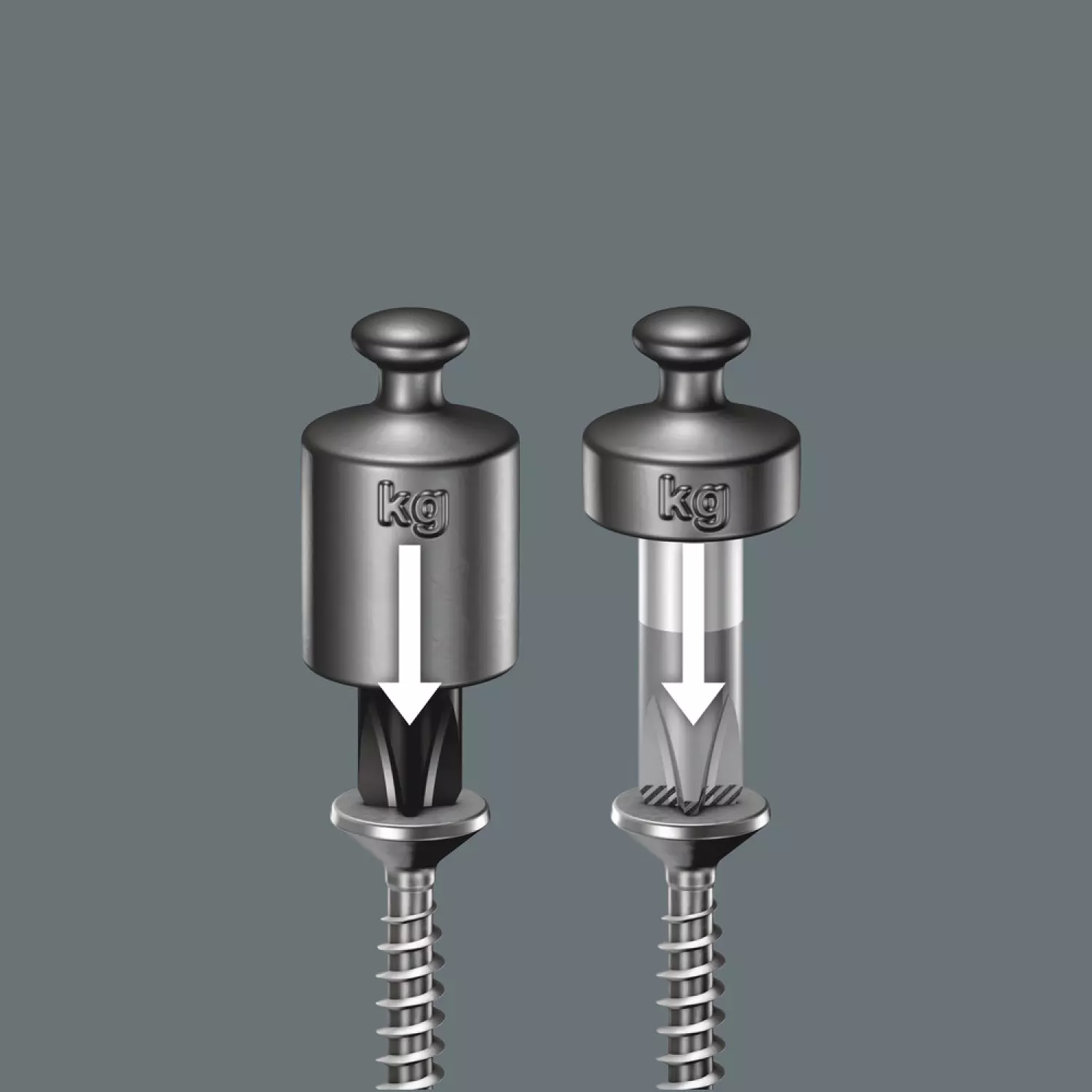 Wera 05110004001 Kraftform Plus Schroevendraaier met smalle sleufkop - Sleuf - 4 x 100mm
