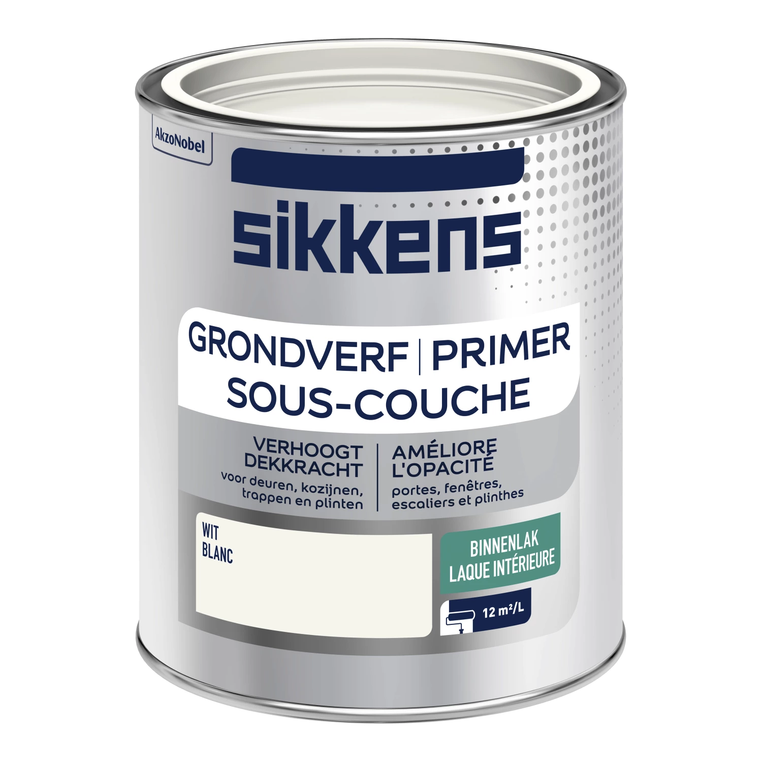 Sikkens Grondverf Binnen - Wit - 750ml-image