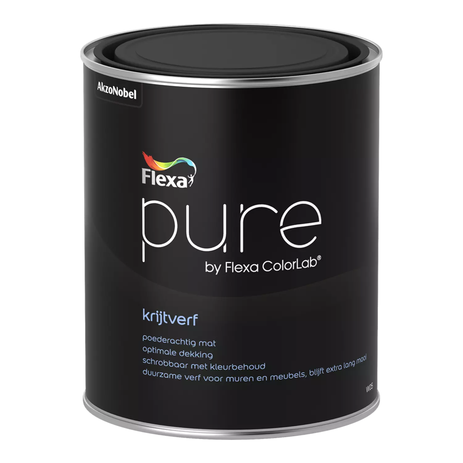 Flexa Pure Krijtverf - op kleur gemengd - 1L-image