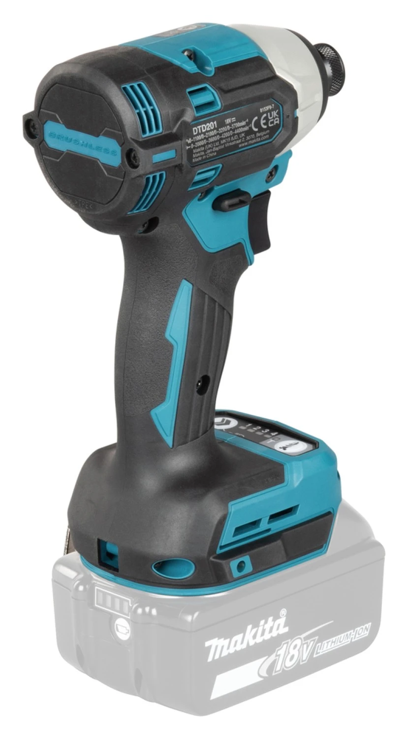 Makita DTD201Z 18V Li-ion Accu slagschroevendraaier body - 210Nm