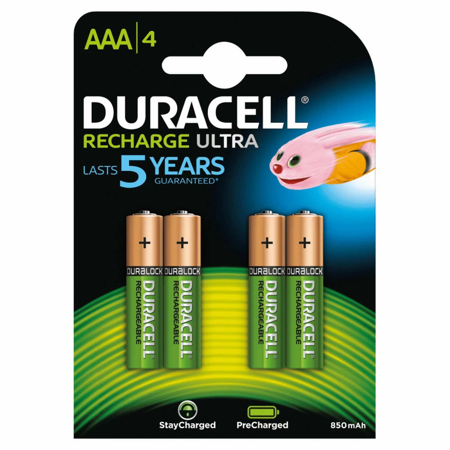 Duracell 3100000631 pile rechargeable NiMH AAA A4 800mAh-image