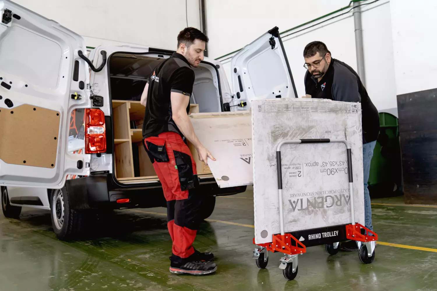 Rubi 28912 Rhino Trolley Transportkar voor grootformaat tegels-image