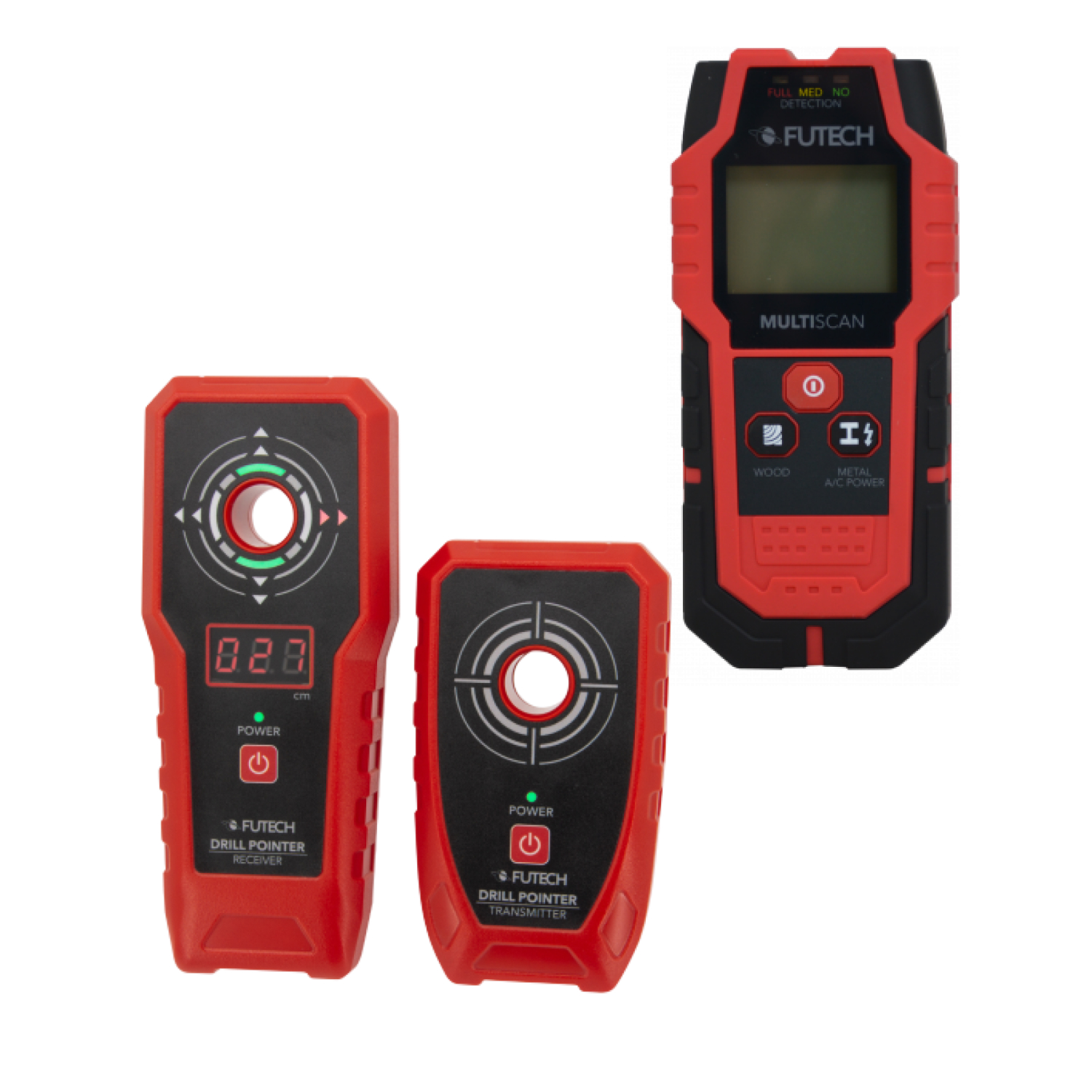 Futech Drill Pointer Scanner mural + Multiscan Scanner mural-image