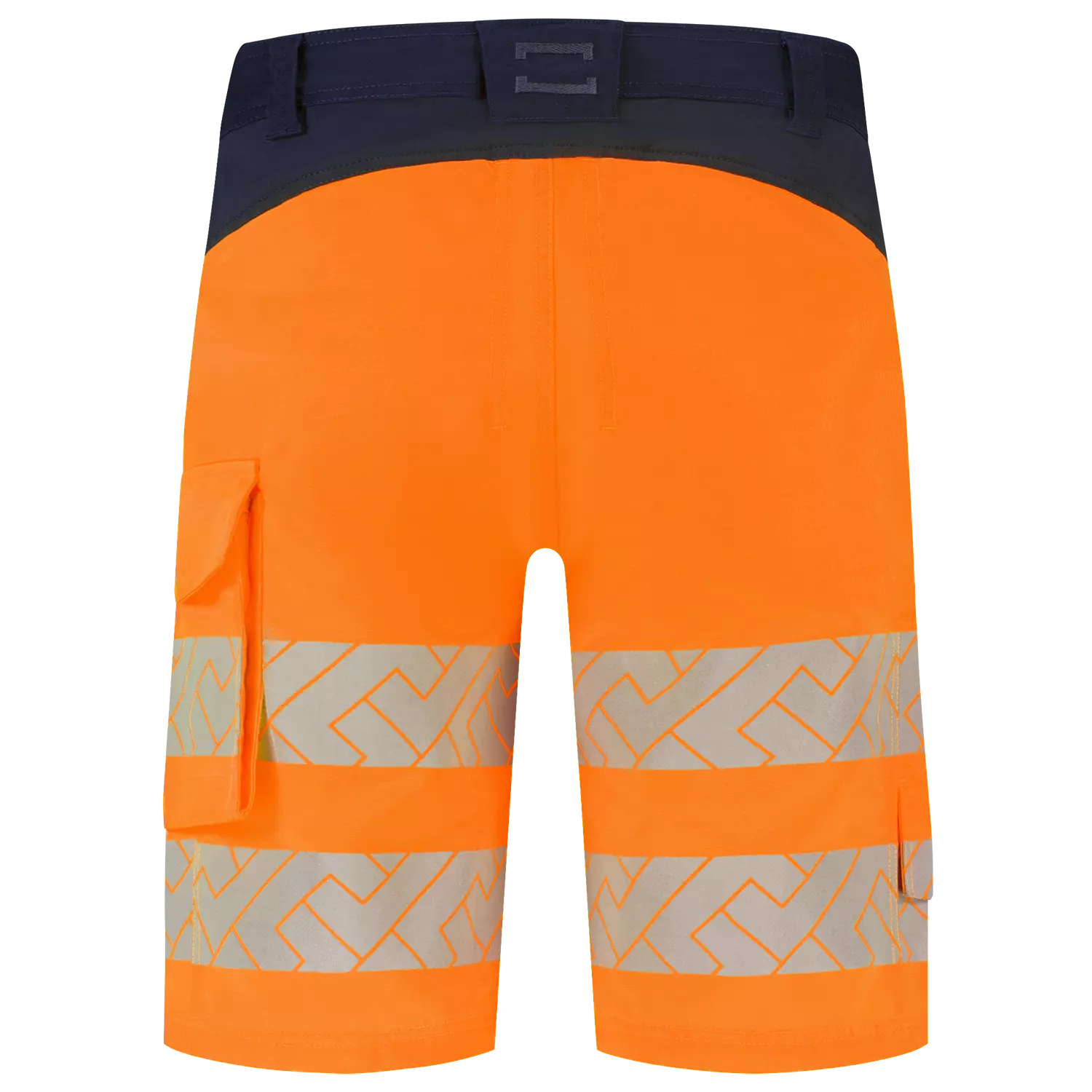 Tricorp 506124 Werkbroek Functional Stretch High Vis Redefined - Kort - FluororangeInk - 48