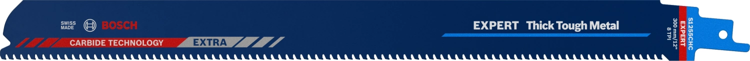 Bosch EXPERT 2608900371 - EXPERT Lame de scie sabre S1255CHC Thick Tough Metal-image