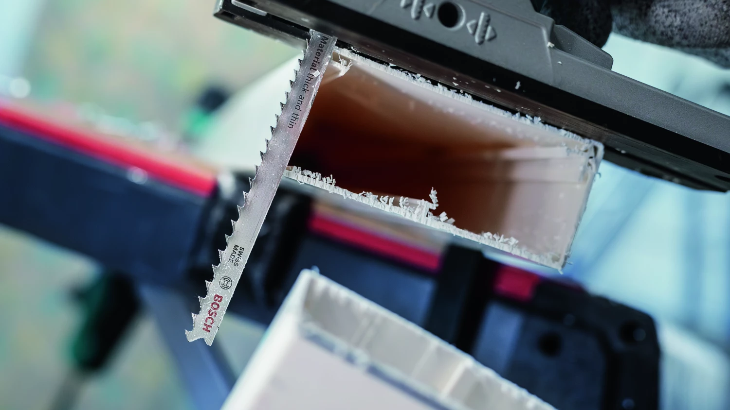 Bosch 2608655101 PRO T345XF Lame de scie sauteuse Épaisse et fine - multi-matériaux (2 pcs)-image