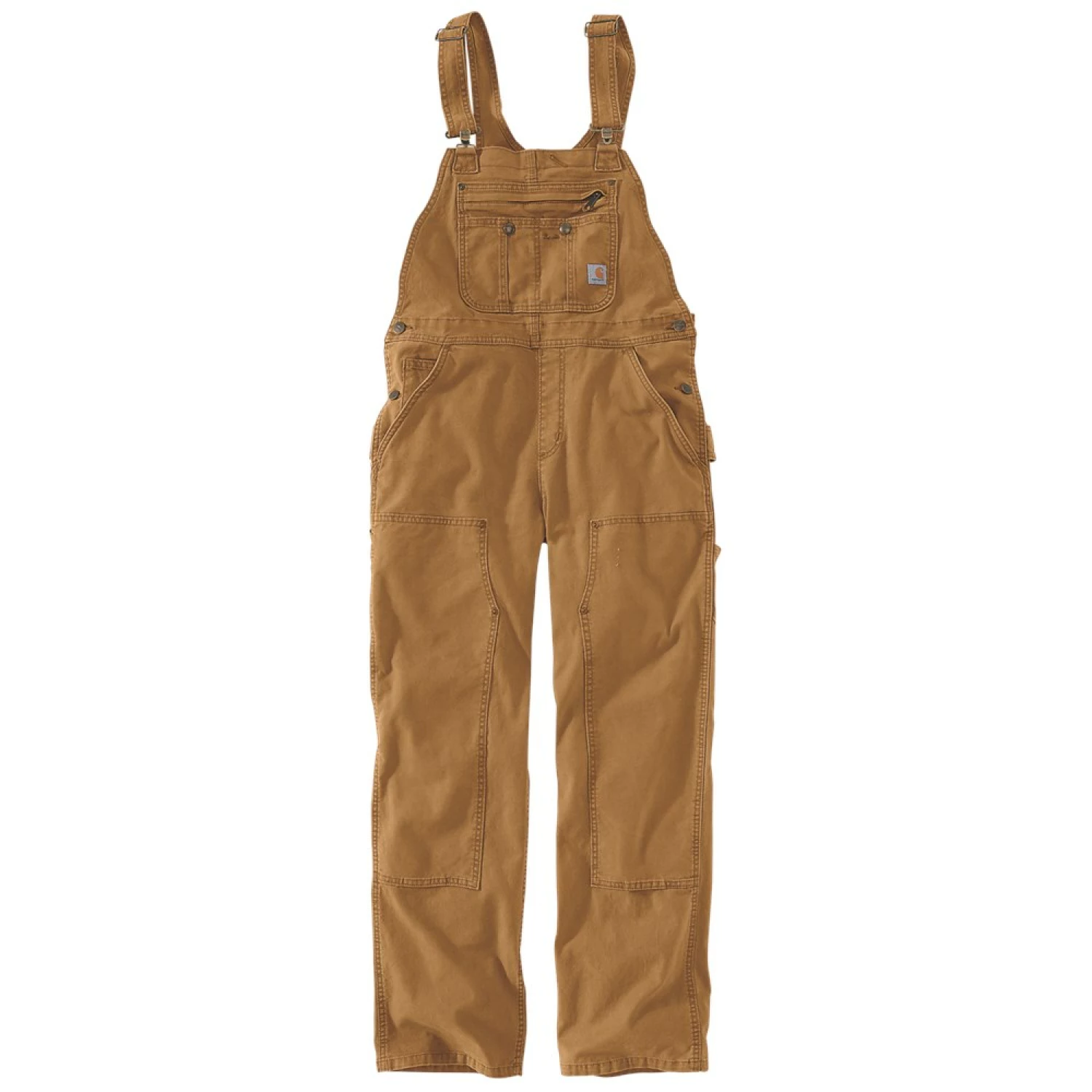 Carhartt 102438 Crawford Bib Overall - CarharttÂ® Brown - L-image