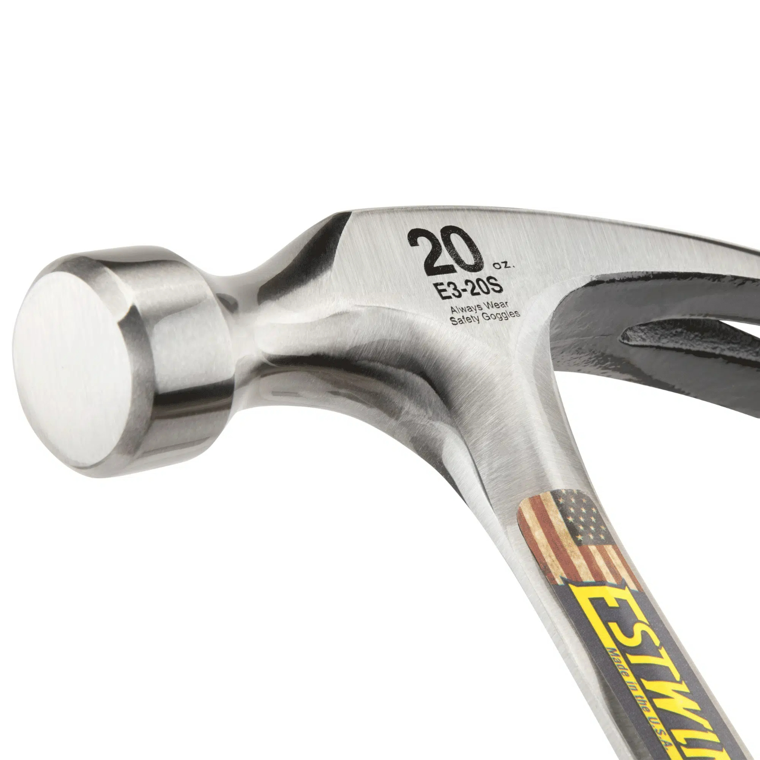 Estwing marteau à panne droite - manche en vinyle - tête de 615 grammes-image