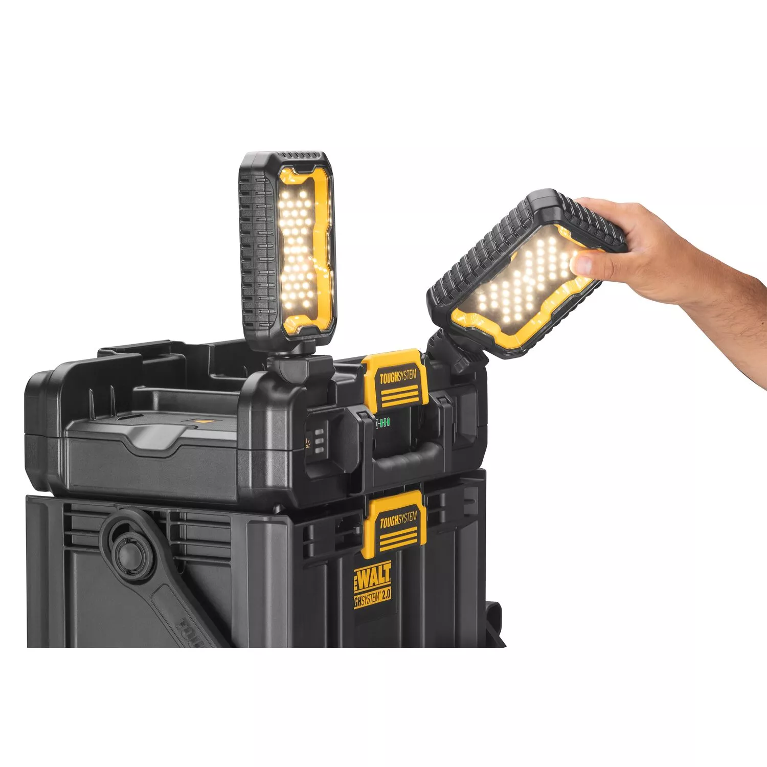 DeWALT DWST08061-1 ToughSystem 2.0 Gereedschapskoffer en 18V Li-ion accu lamp-image