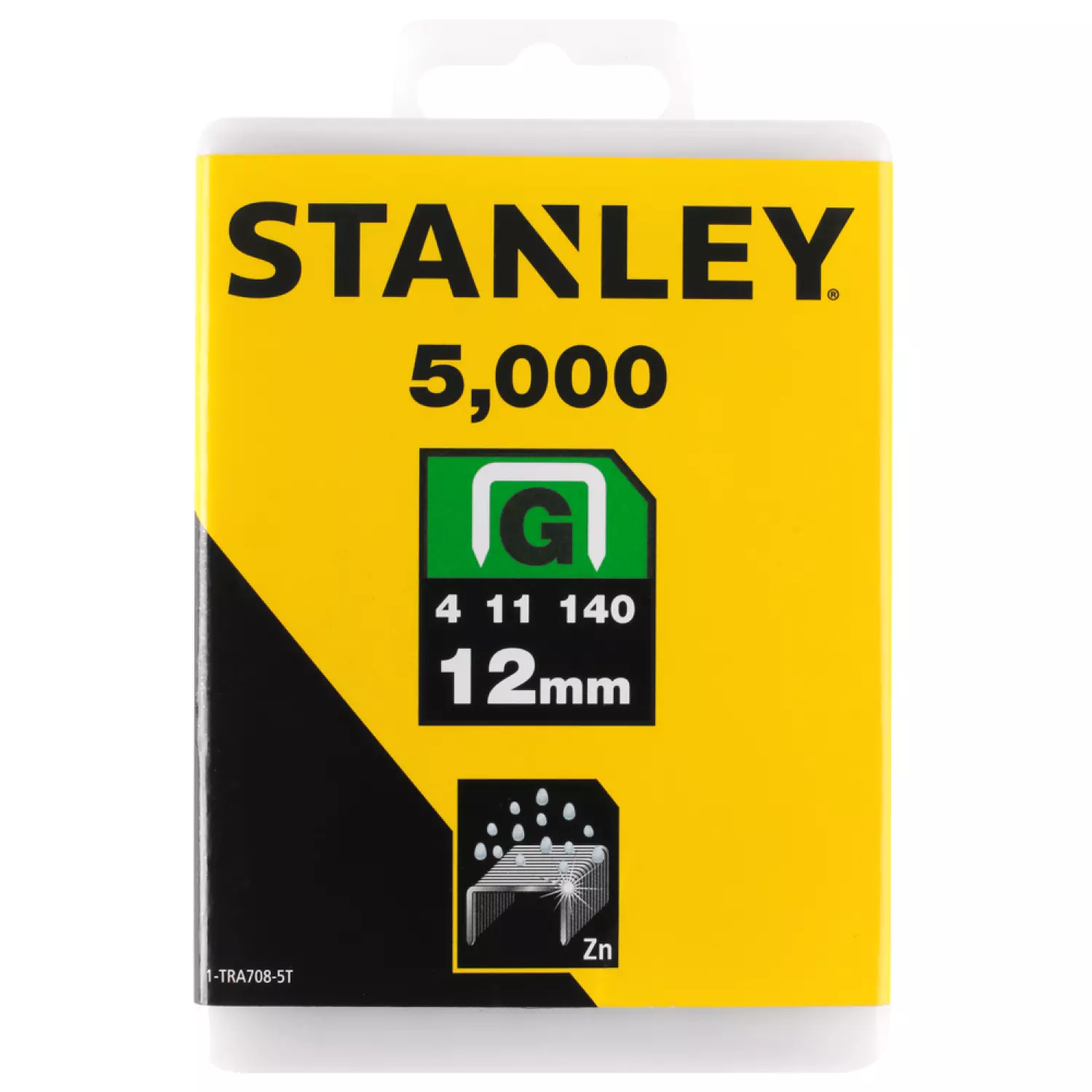 Stanley 1-TRA708-5T - Agrafes 12mm Type G - 5000 Pieces-image