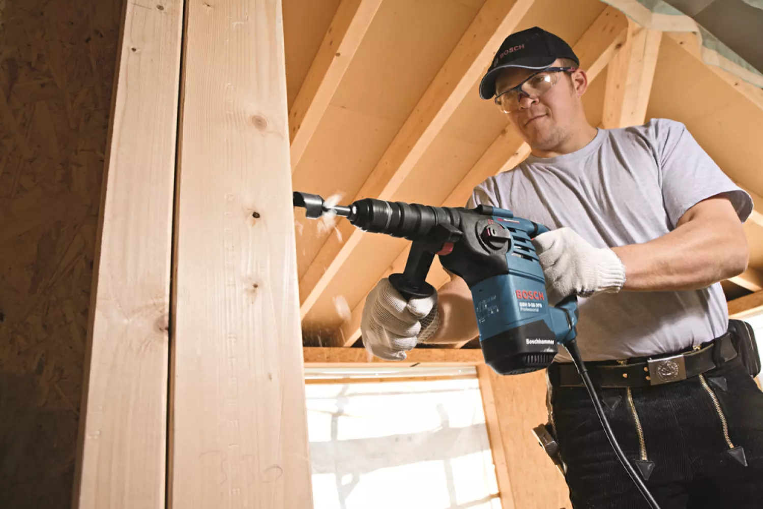 Bosch 061124A004 - Marteau-perforateur GBH 3-28 DFR-image