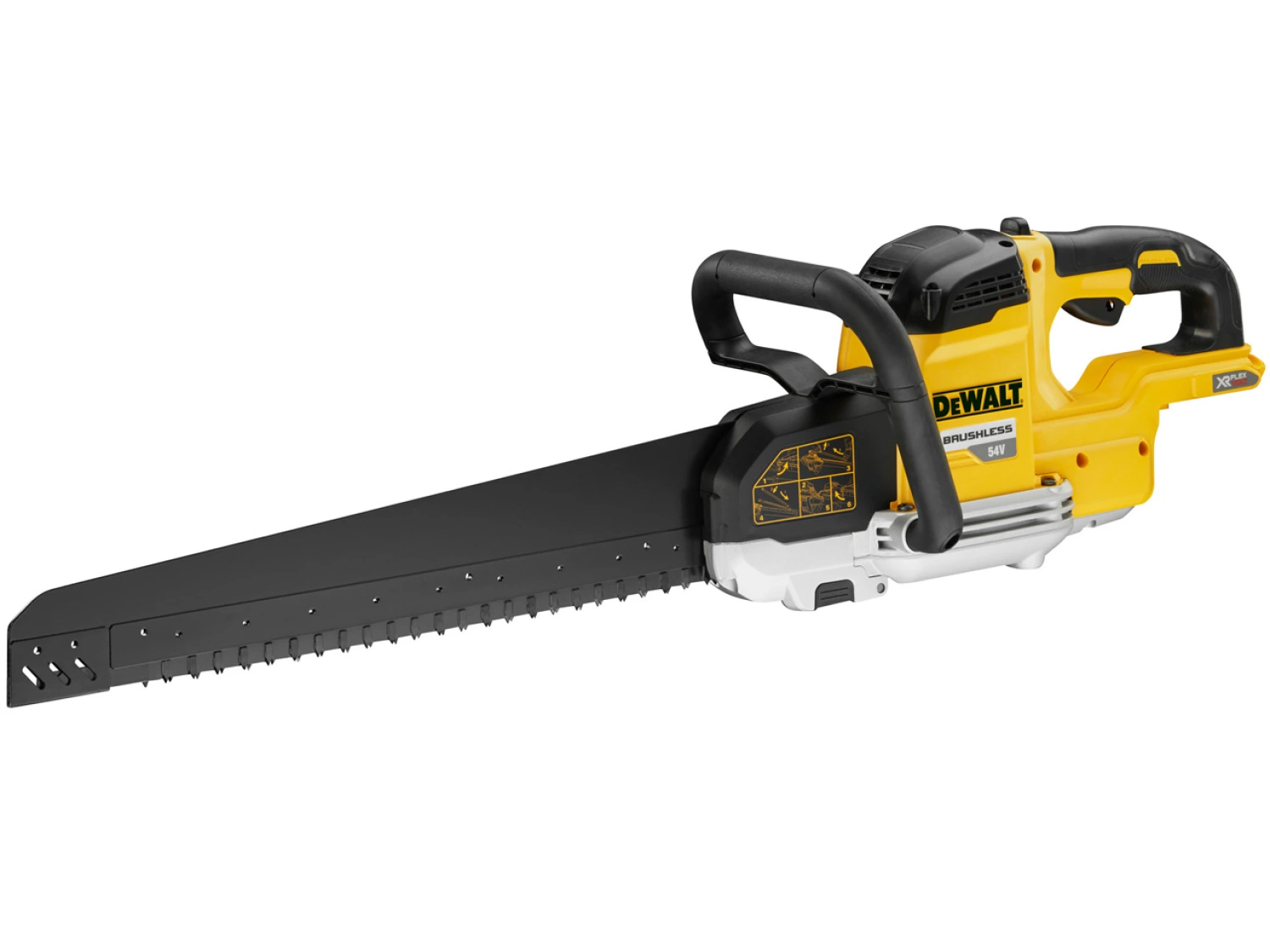 DeWalt DCS397N Scie alligator à batteries 18V/54V Li-Ion XR FlexVolt (machine seule) - 430mm - moteur sans charbon-image