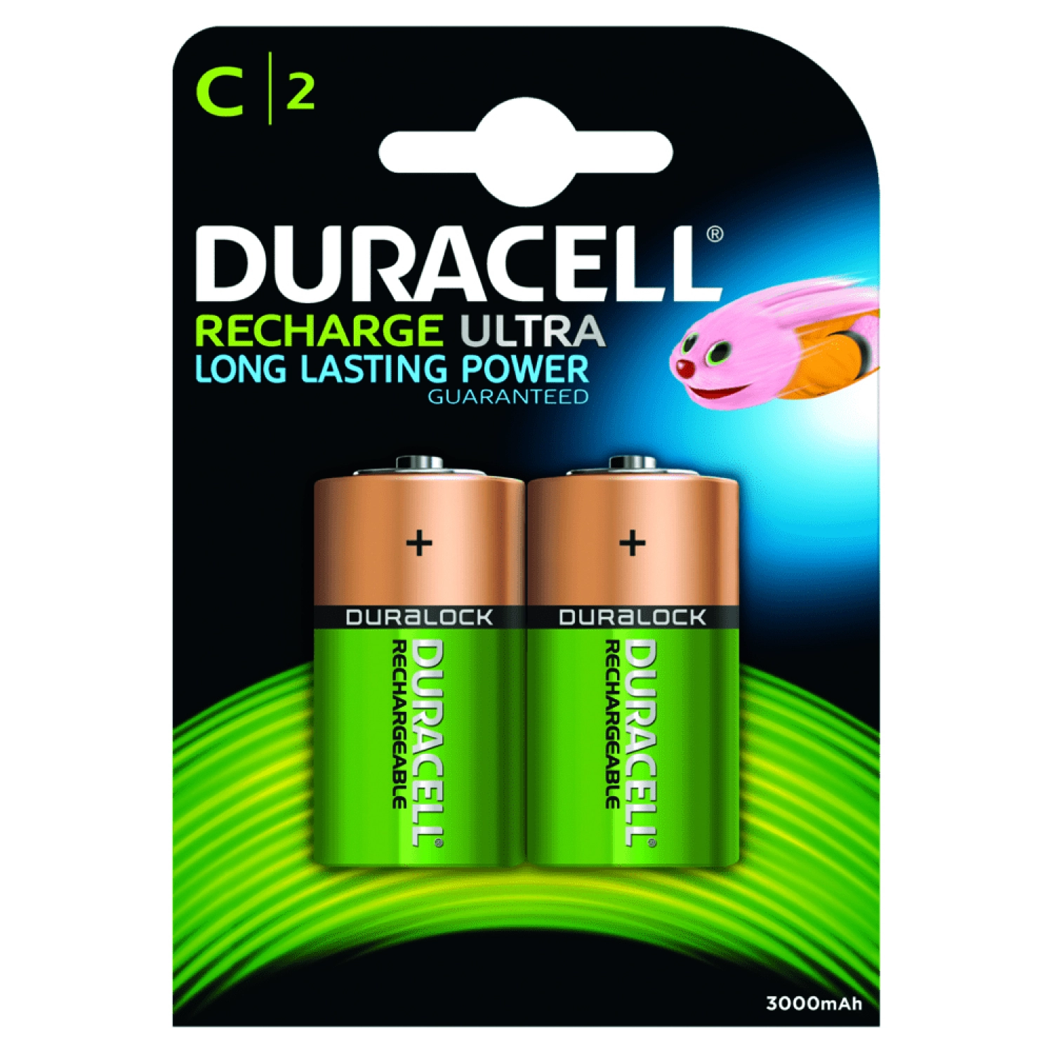 Duracell 3100000228 pile rechargeable ultra NiMH C A2 3000mAh-image