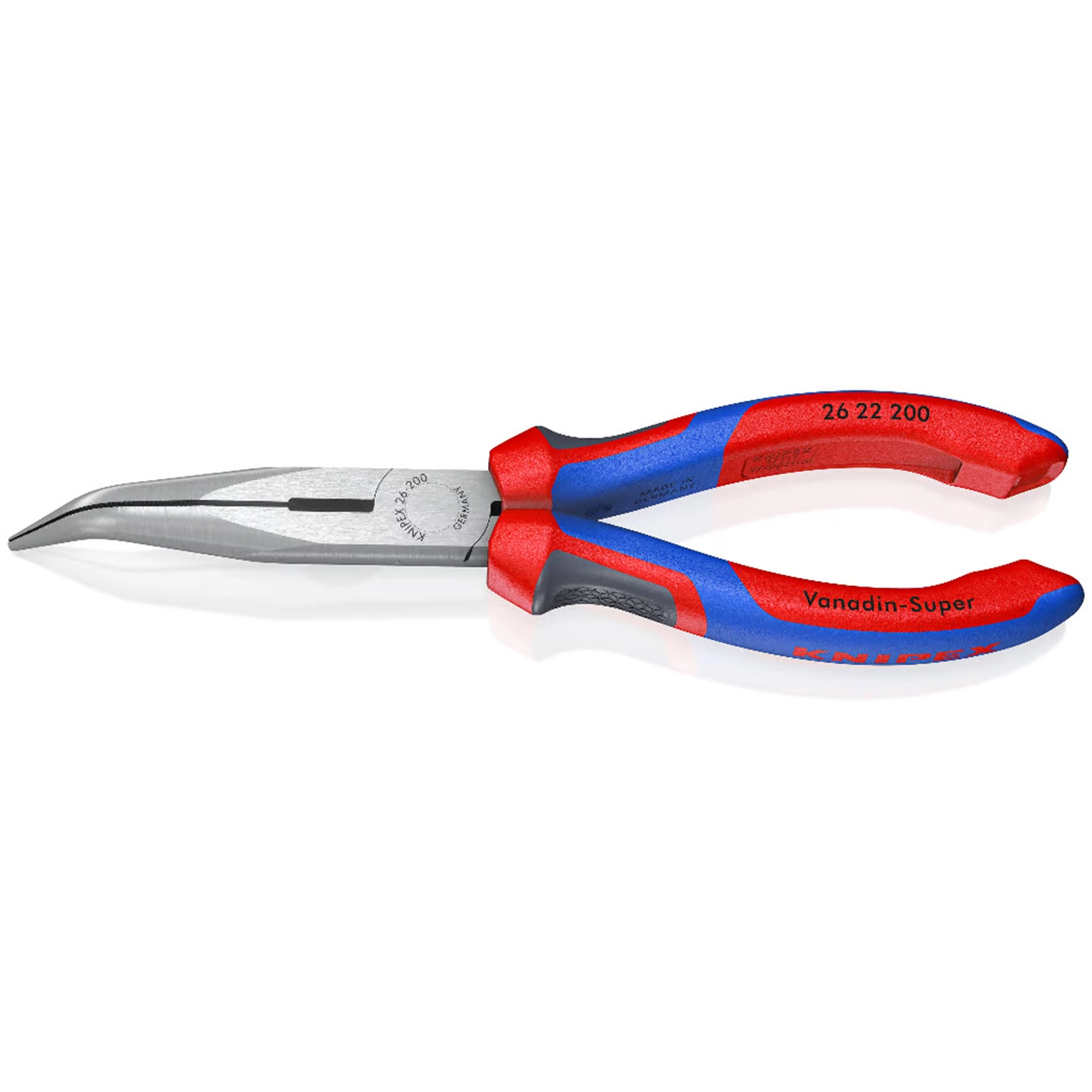 Knipex 26 22 200 - Pince demi-ronde avec tranchant (pince bec de cigogne)-image