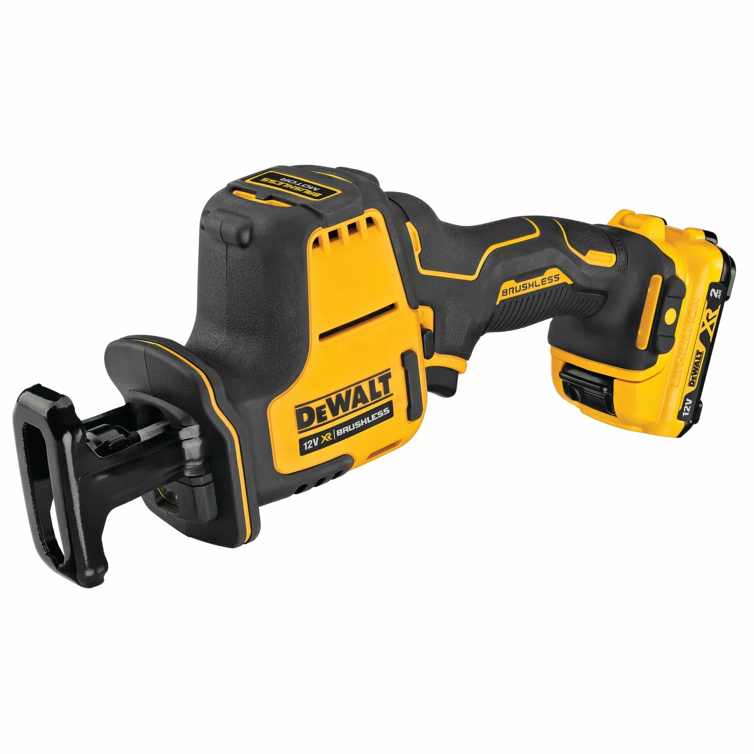 DeWALT DCS312D2-QW 12V Li-ion XR accu compacte reciprozaag set (2x 2.0Ah) in TSTAK - koolborstelloos-image