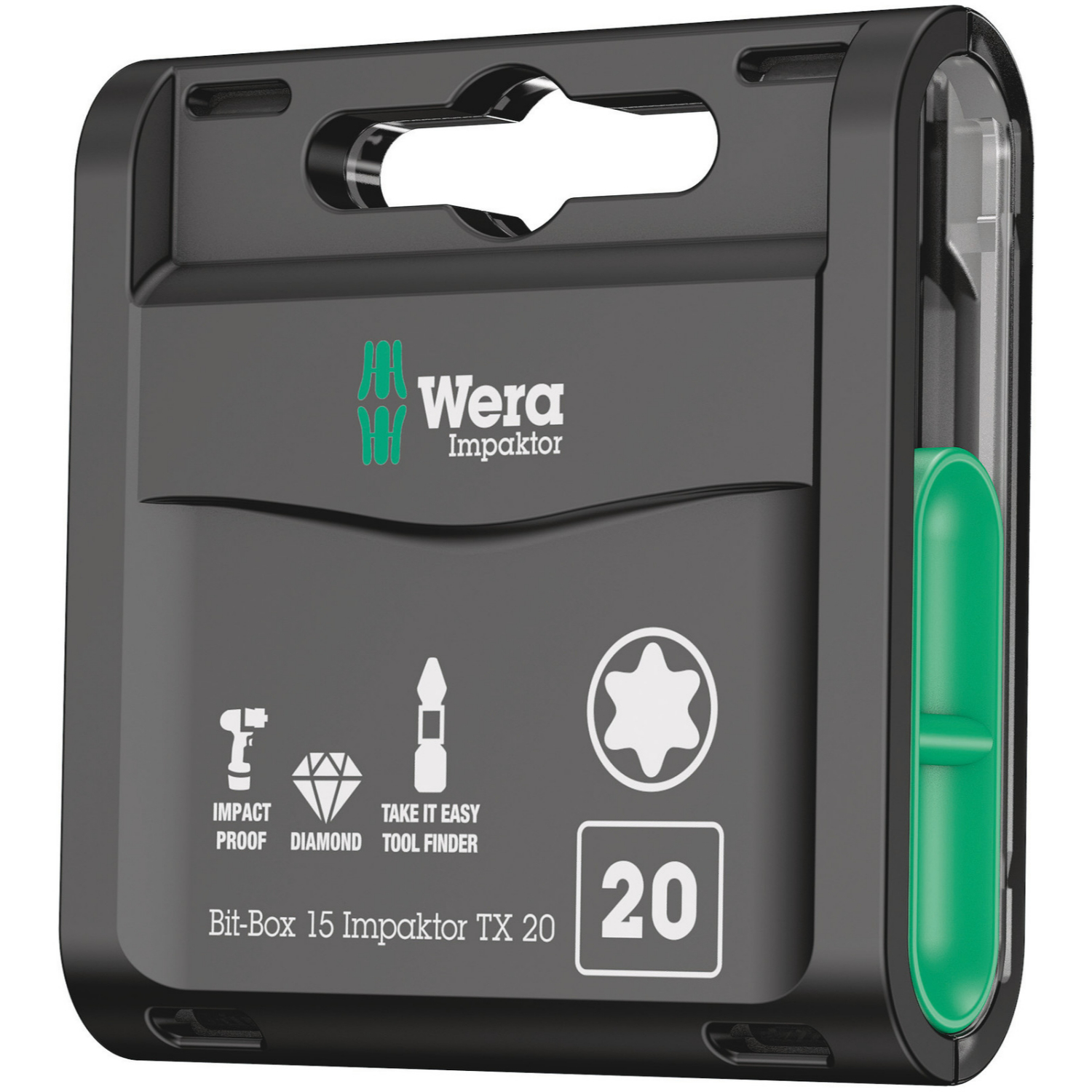 Wera Bit-Box 15 Impaktor TX, TX 20 x 25 mm, 15 pièces-image