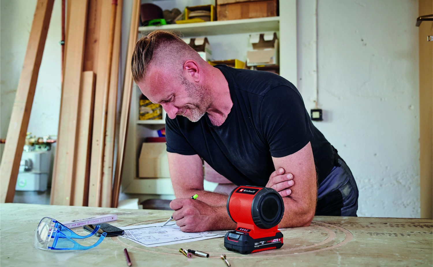 Einhell TC-SR 18 Li BT Solo 18V Li-Ion accu speaker body - bluetooth-image