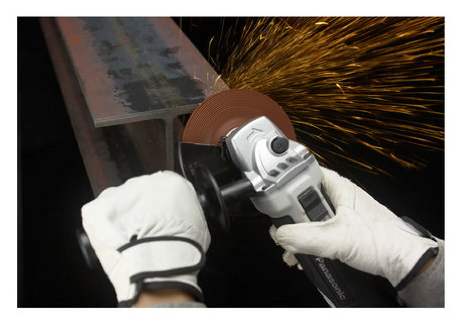 Panasonic EY46A2X 14.4V/18V Li-Ion Accu haakse slijper body - 125mm-image