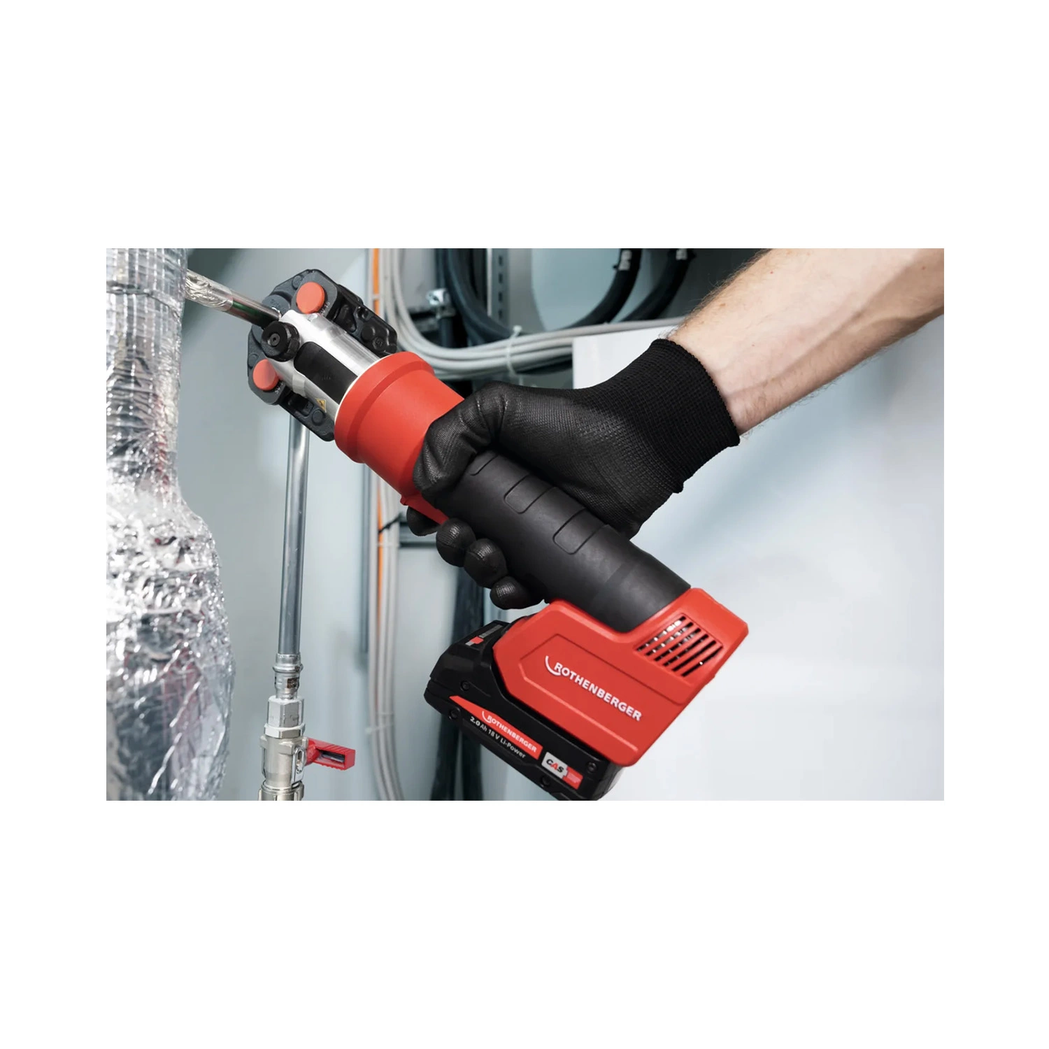 Rothenberger 1000005041 Romax Nano 18V accu perstang in koffer - CAS-image