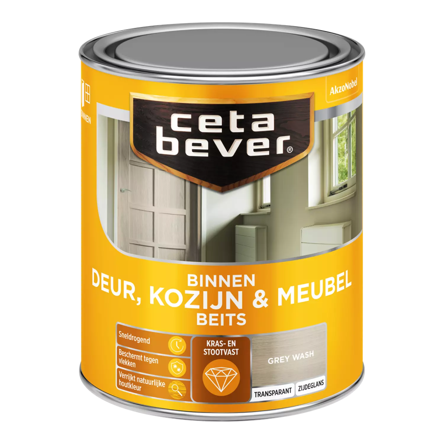 Cetabever Binnenbeits Deuren & Kozijnen Transparant Zijdeglans-image