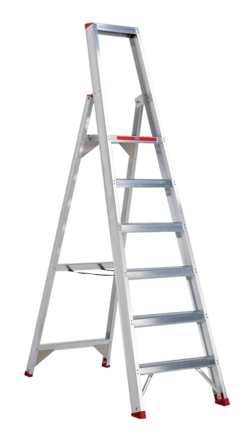 Altrex Sierra SEO 6 Trap - Enkel - Aluminium - 6 treden - max. werkhoogte 3,4m-image