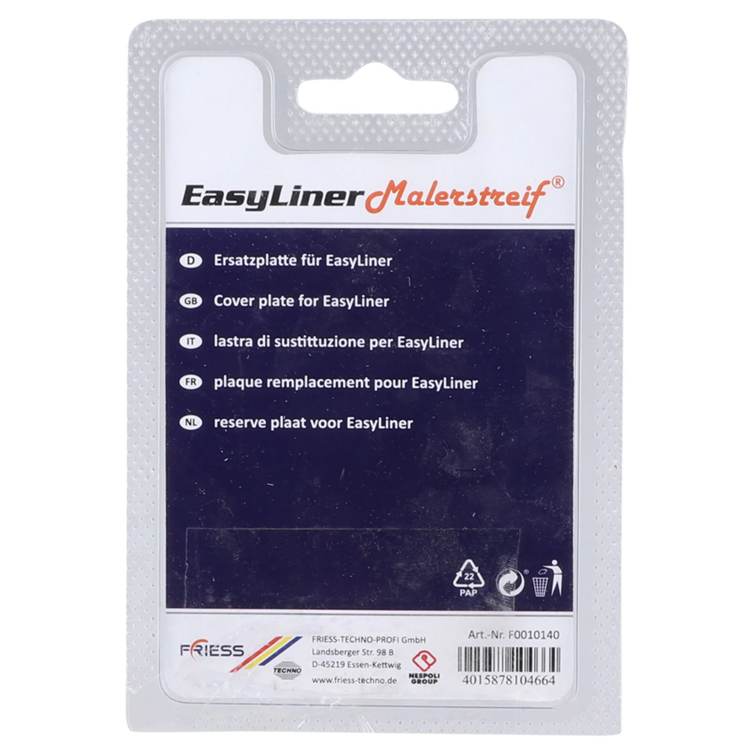 Friess Easyliner plaque de protection - fine - 2 pièces-image