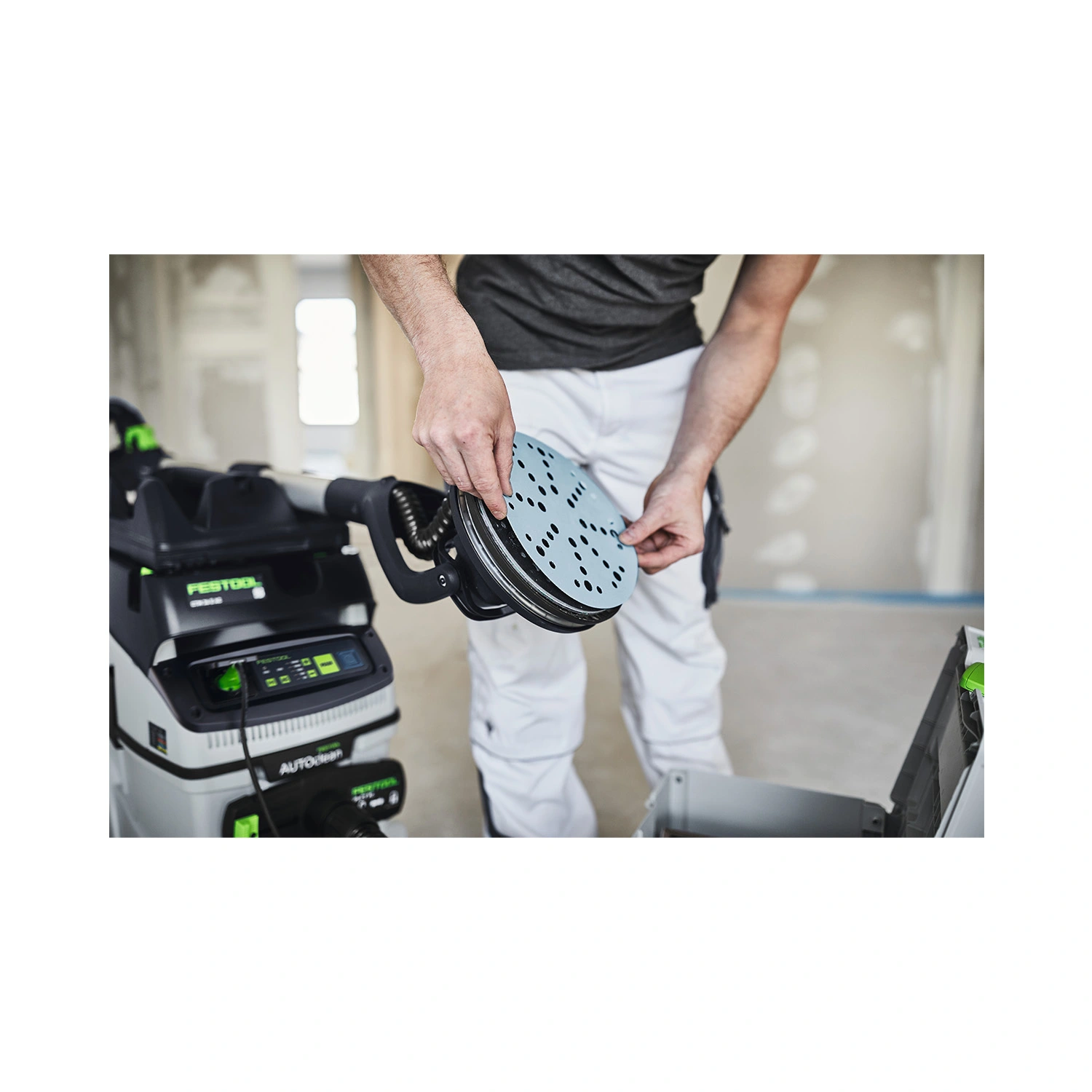 Festool STF D225/128 P320 GR/5 Schuurpapier - Granat - P320 - 225mm (5st)