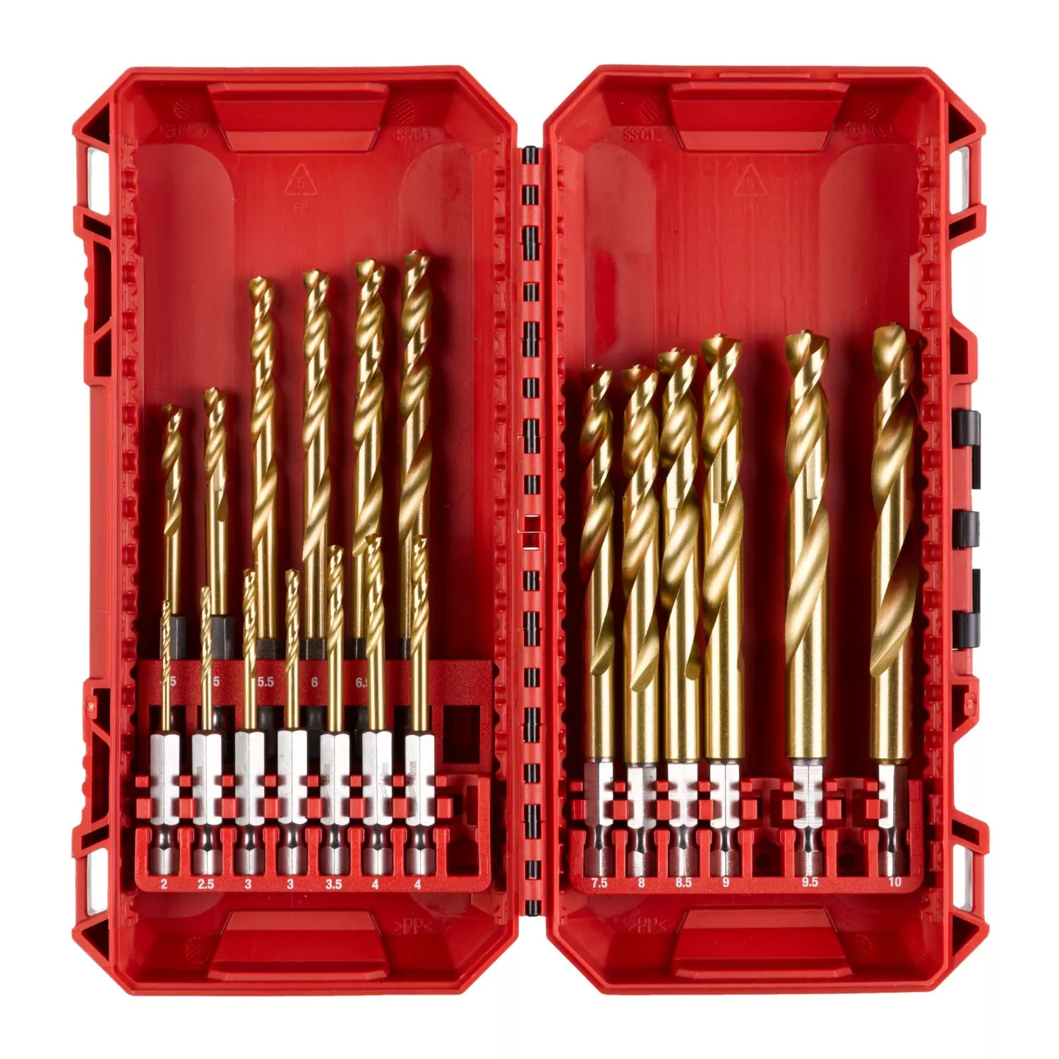 Milwaukee 4932493866 19-delige HSS-Tin Metaalborenset 2-10mm-image
