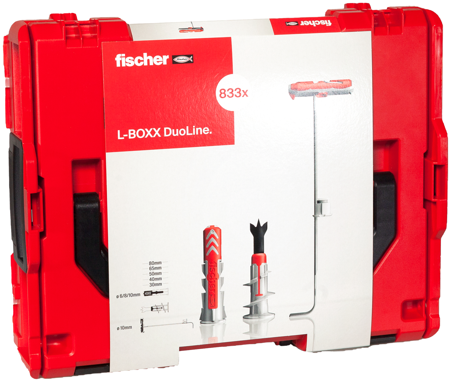 Fischer DuoLine L-BOXX 102 - Set de chevilles (833pcs) dans L-Boxx-image
