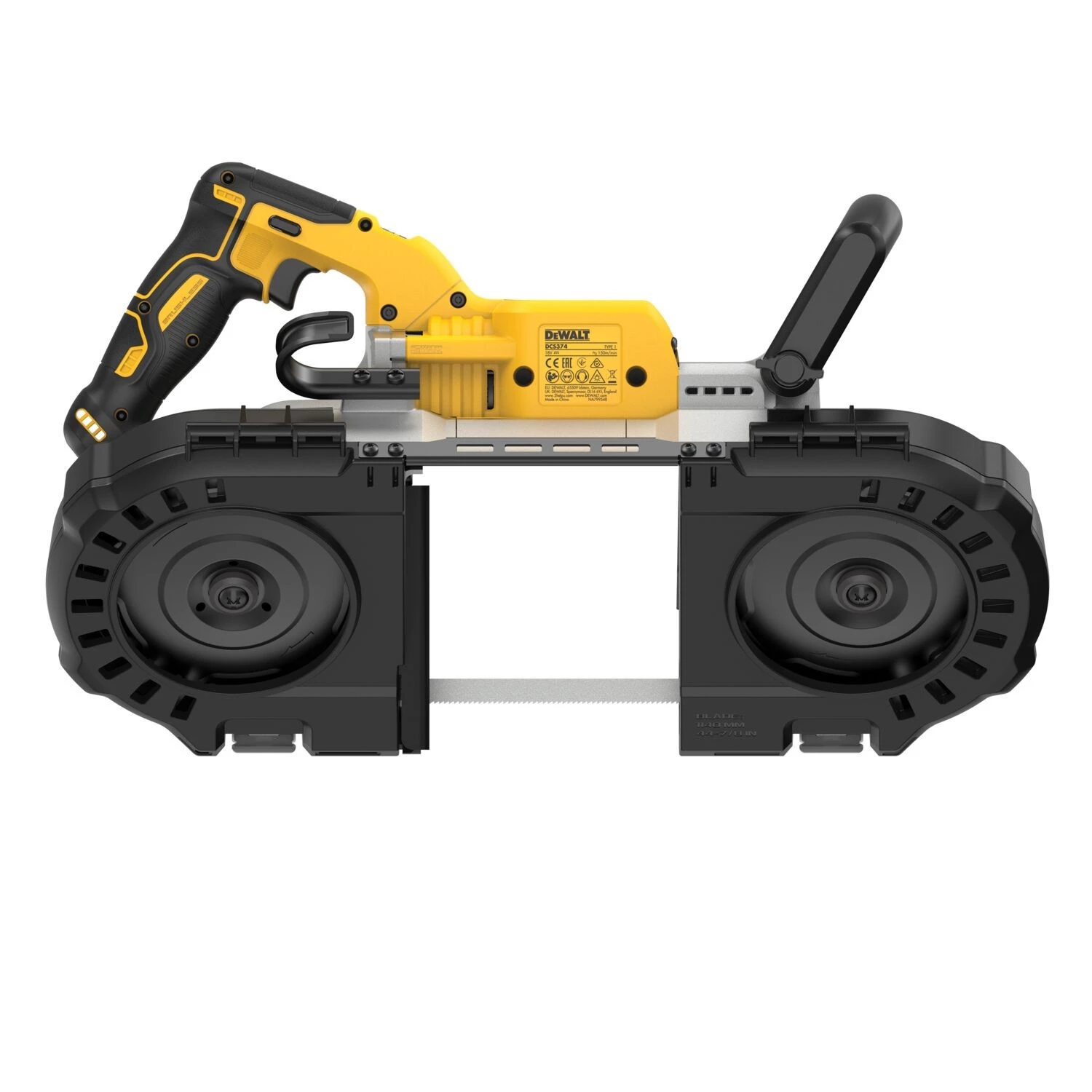 DeWALT DCS374N-XJ 18V XR grote accu bandzaag - 127mm-image