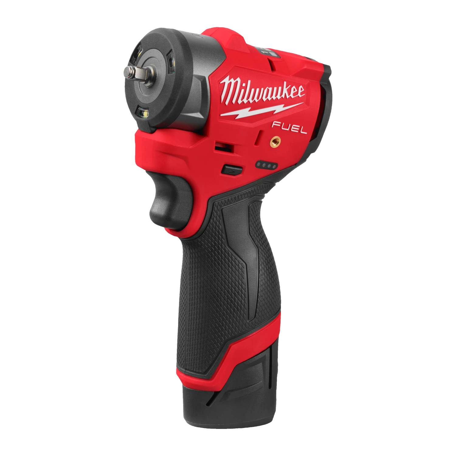 Milwaukee M12 FSCIWF14-252X 12V Li-ion clé à chocs set (2x batterie 2.5Ah) dans une boîte HD - 1/4''-image