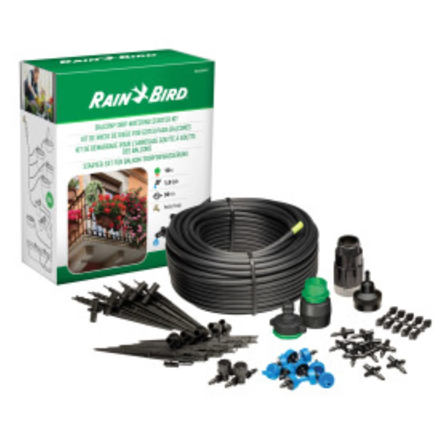Rain Bird A51257 Kit d'arrosage goutte à goutte pour balcon-image