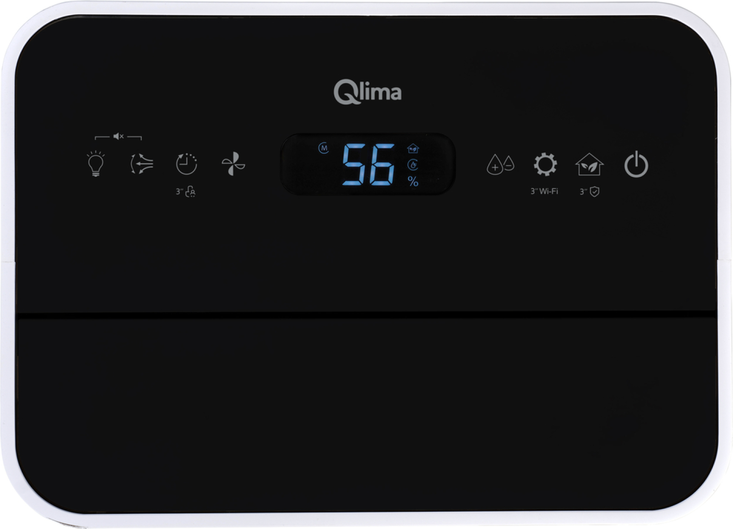 Qlima D 825 PA Smart Luchtontvochtiger - 330W - 25L/24h-image