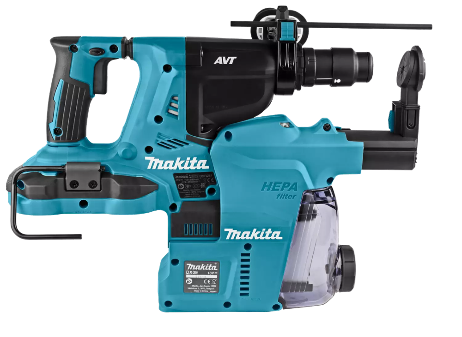 Makita DHR281ZWJ 36V (2x18V) Li-Ion Accu SDS-Plus Combihamer body in Mbox - 2,9J-image