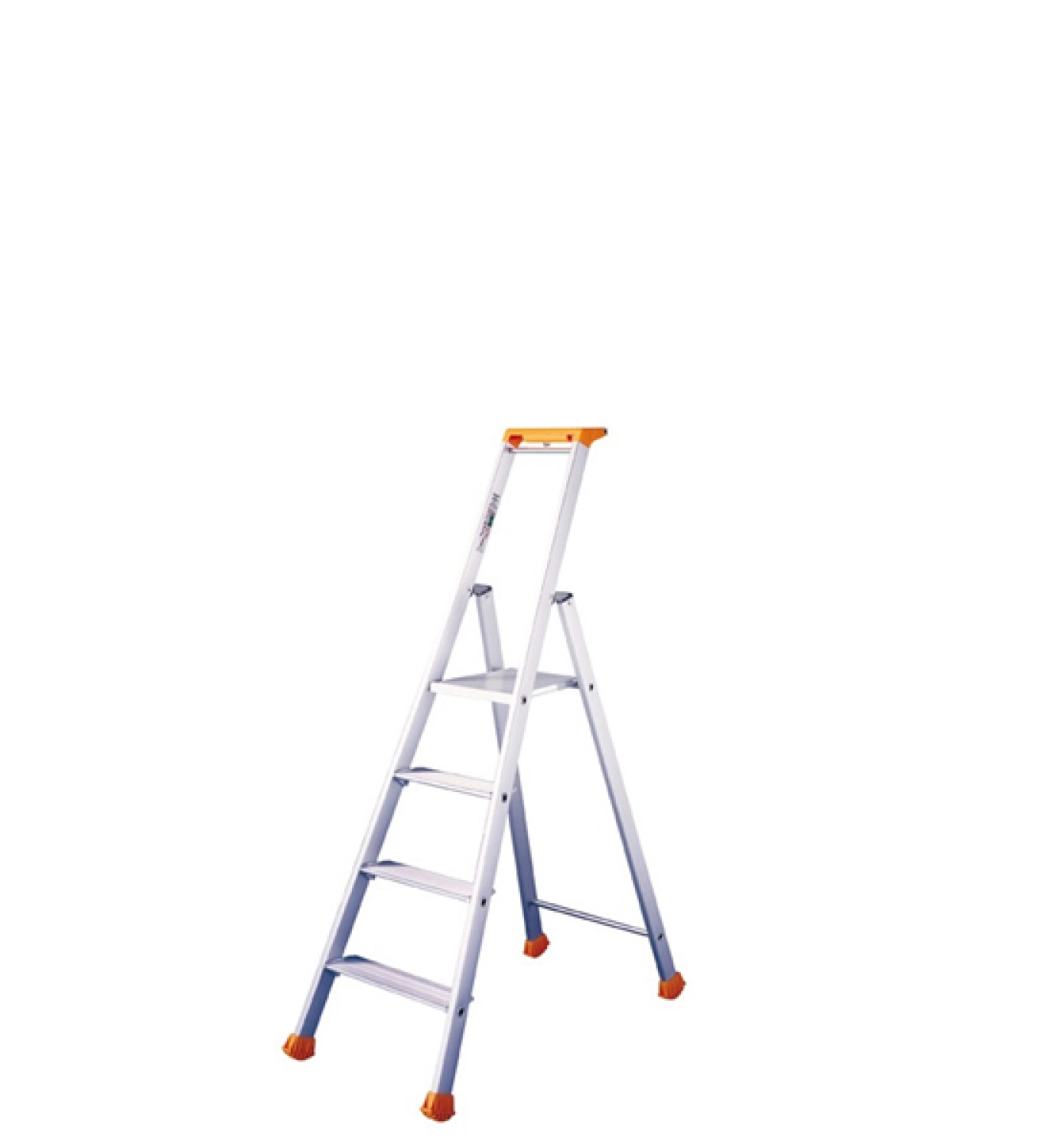 Little Jumbo 1223700004 Échelle industrielle 2370 - Simple - Aluminium - 1 x 4 marches - hauteur de travail max. 0,88 m-image