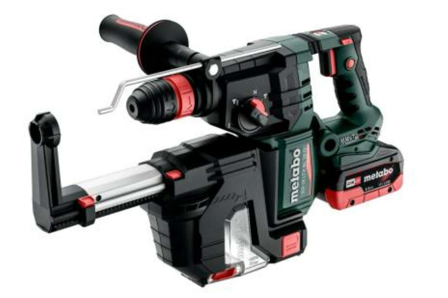 Metabo KH 18 LTX BL 28 Q Set ISA 18V Li-ion Accu combihamer set (2x 5.5Ah LiHD accu) in metaBOX-image