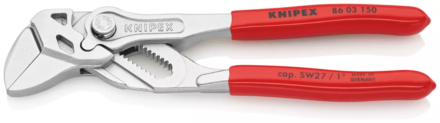 Knipex 86 03 150 - Pince-clé Pince et clé deux en un-image