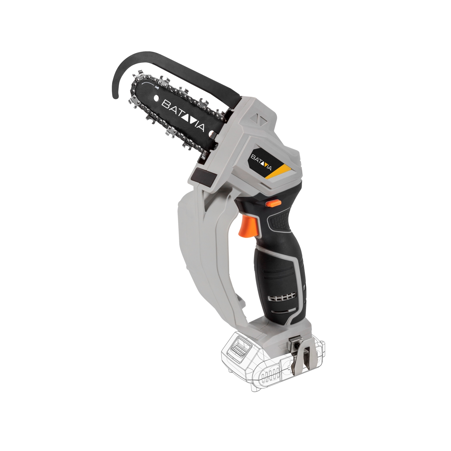 Batavia 7064872 Nexxsaw V2.2 Maxxpack 18V Li-Ion accu éénhands kettingzaag body - 150mm-image