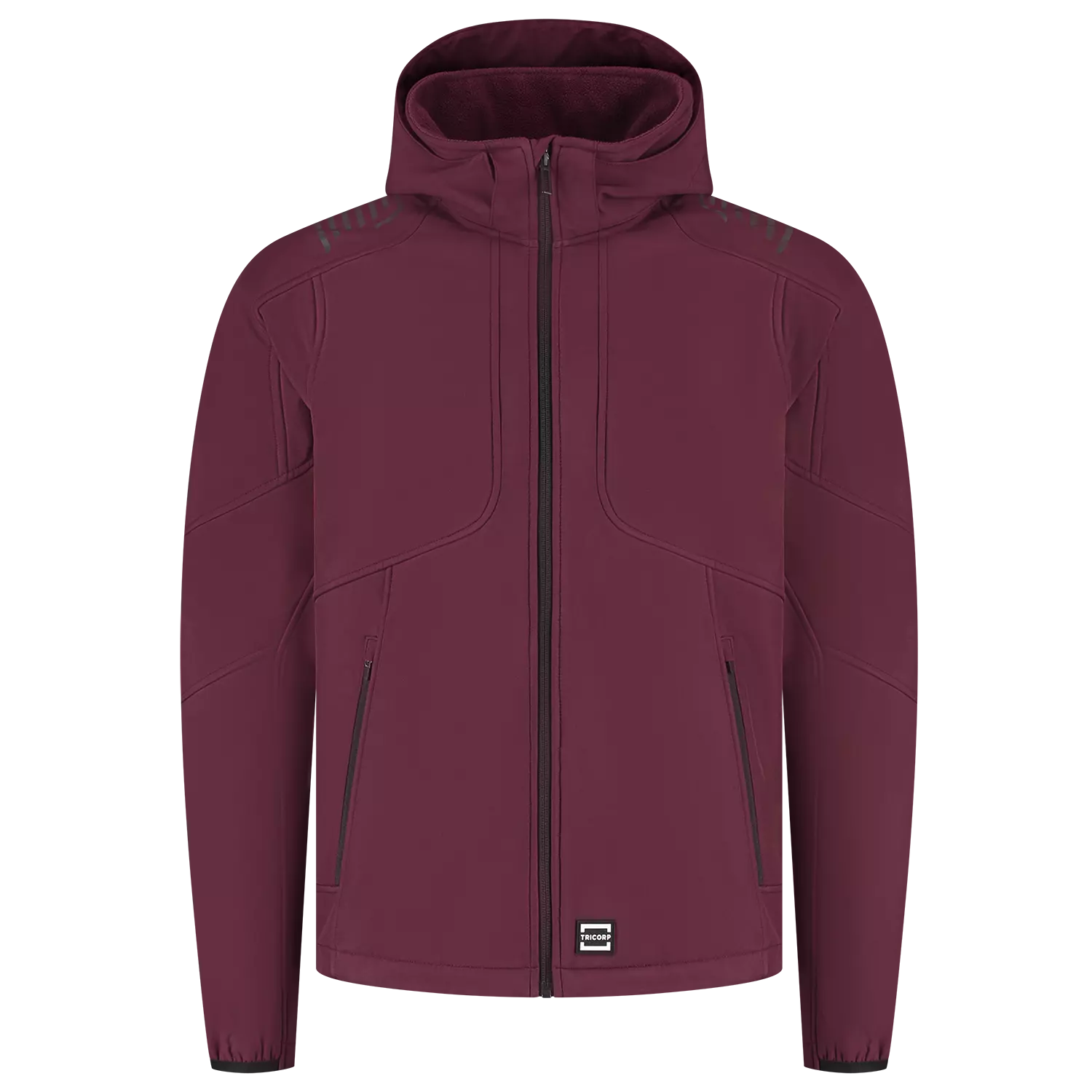 Tricorp 406104 Softshell Capuchon Luxe Redefined - Bordeaux - L-image
