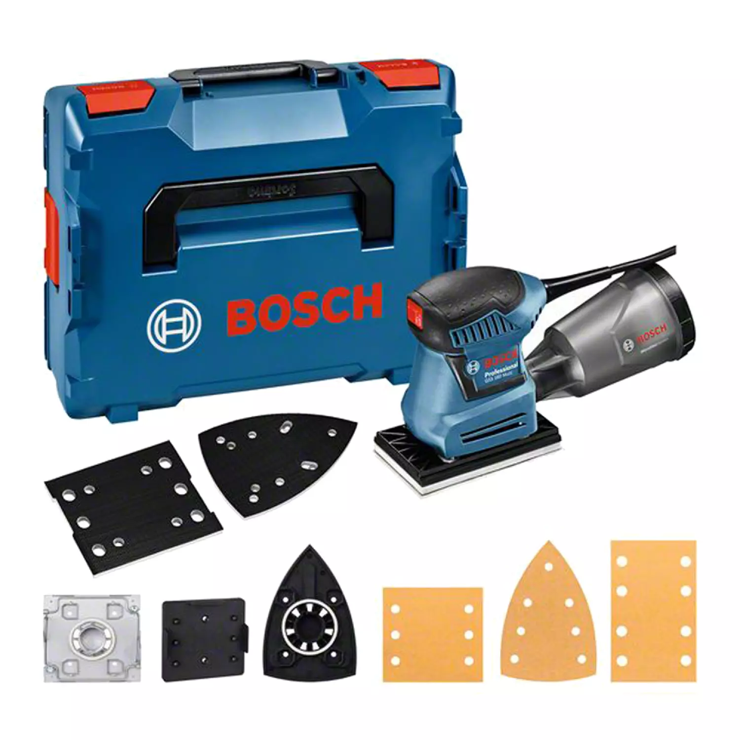 Bosch GSS 160-1 A 3-in-1 Multischuurmachine in L-Boxx - 180W-image