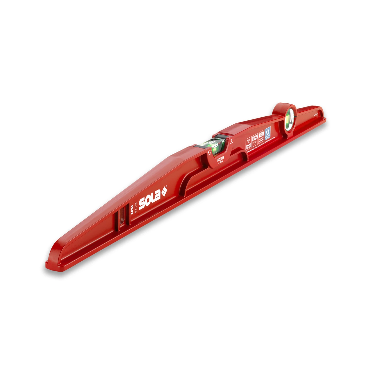 Sola MM 60 Gegoten aluminium torpedo waterpas - magnetisch - 600mm-image