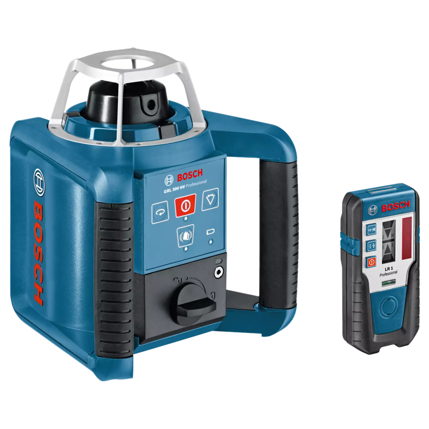 Bosch GRL 300 HV rotatie laser set in koffer + BT 170 HD Statief + GR 240 Meetlat-image