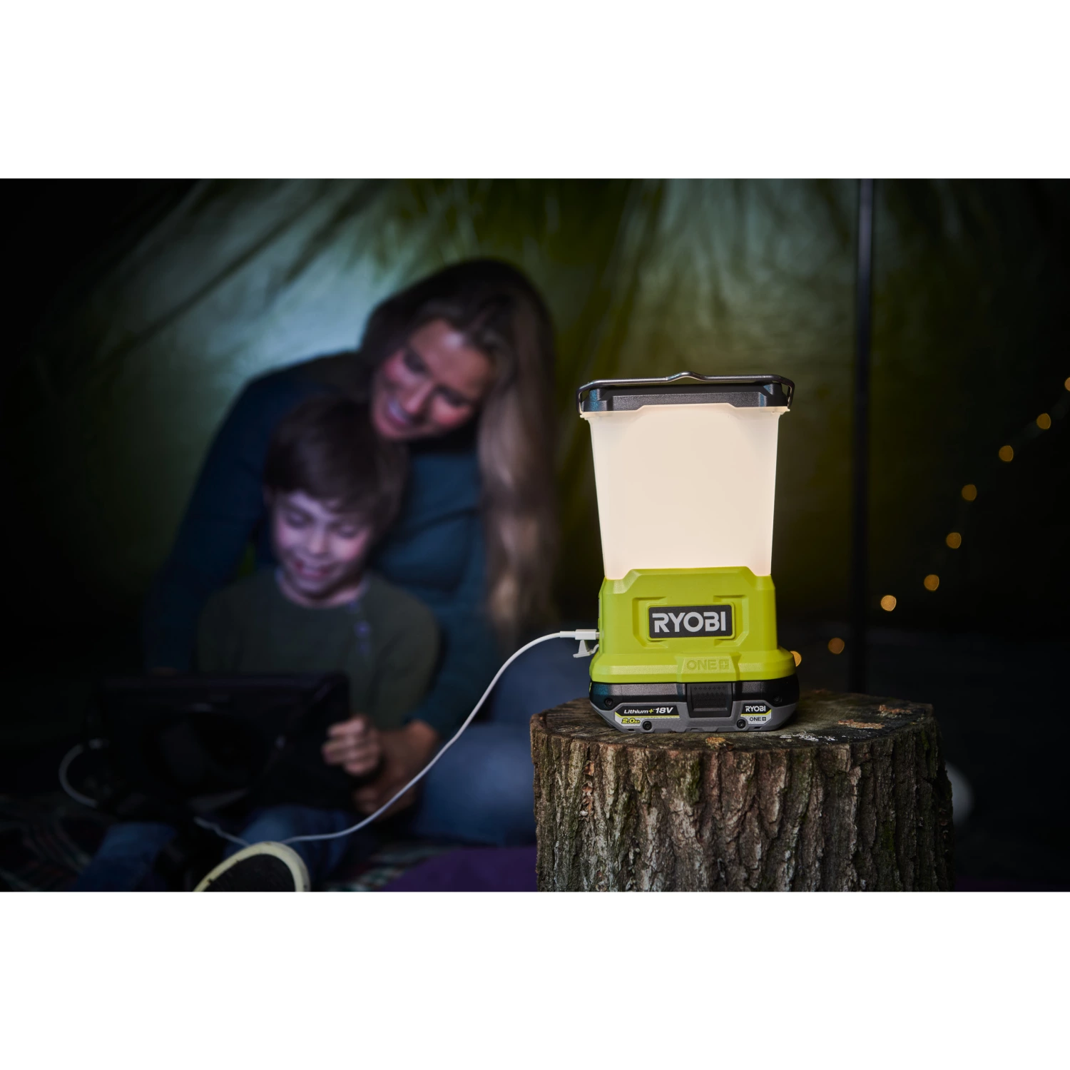Ryobi RLL18-0 One+ Accu Lantaarnlamp body - 850Lm-image