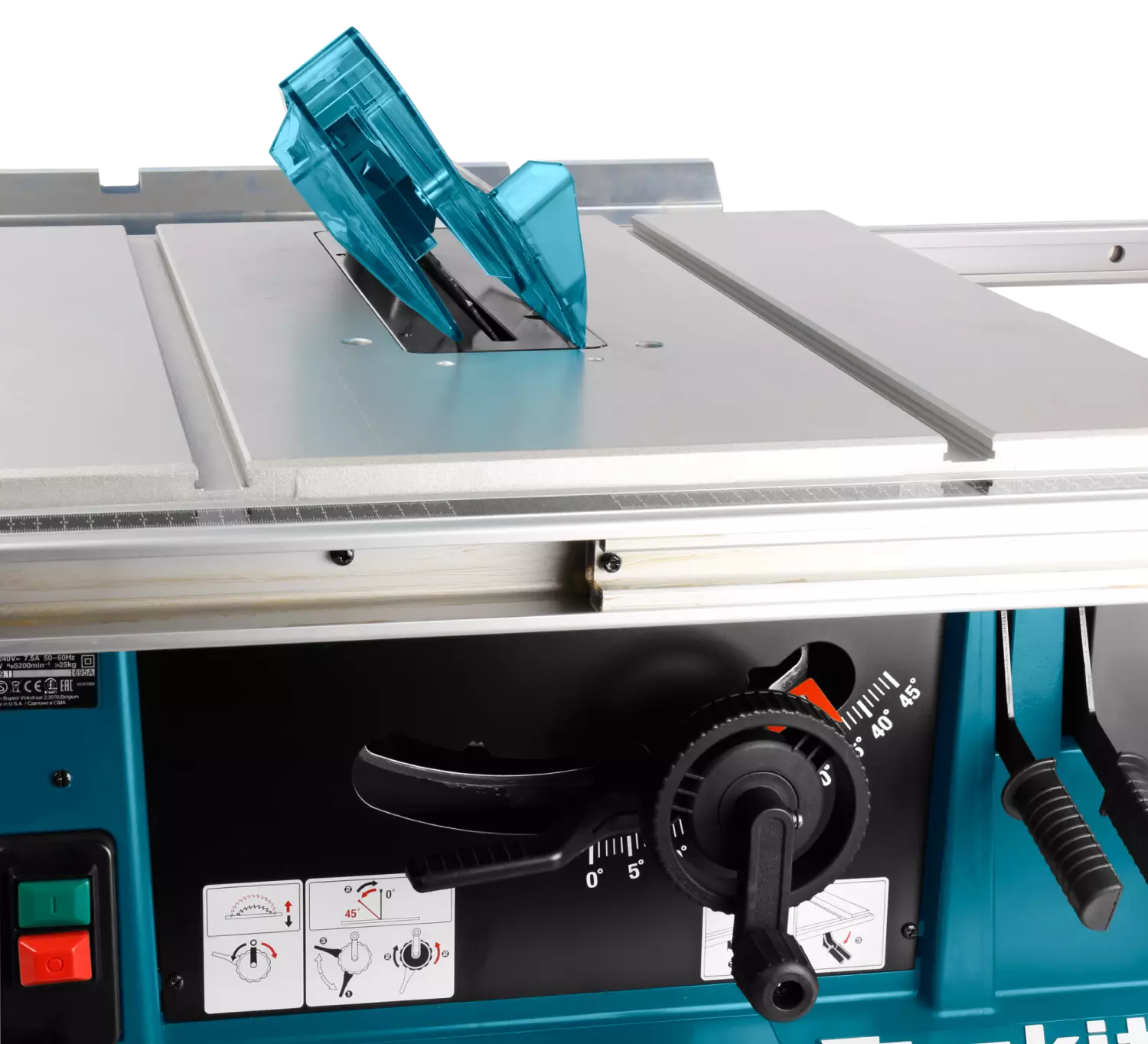 Makita 2704NX1 230V - Scie sur table - 1650W - 260 x 30mm-image