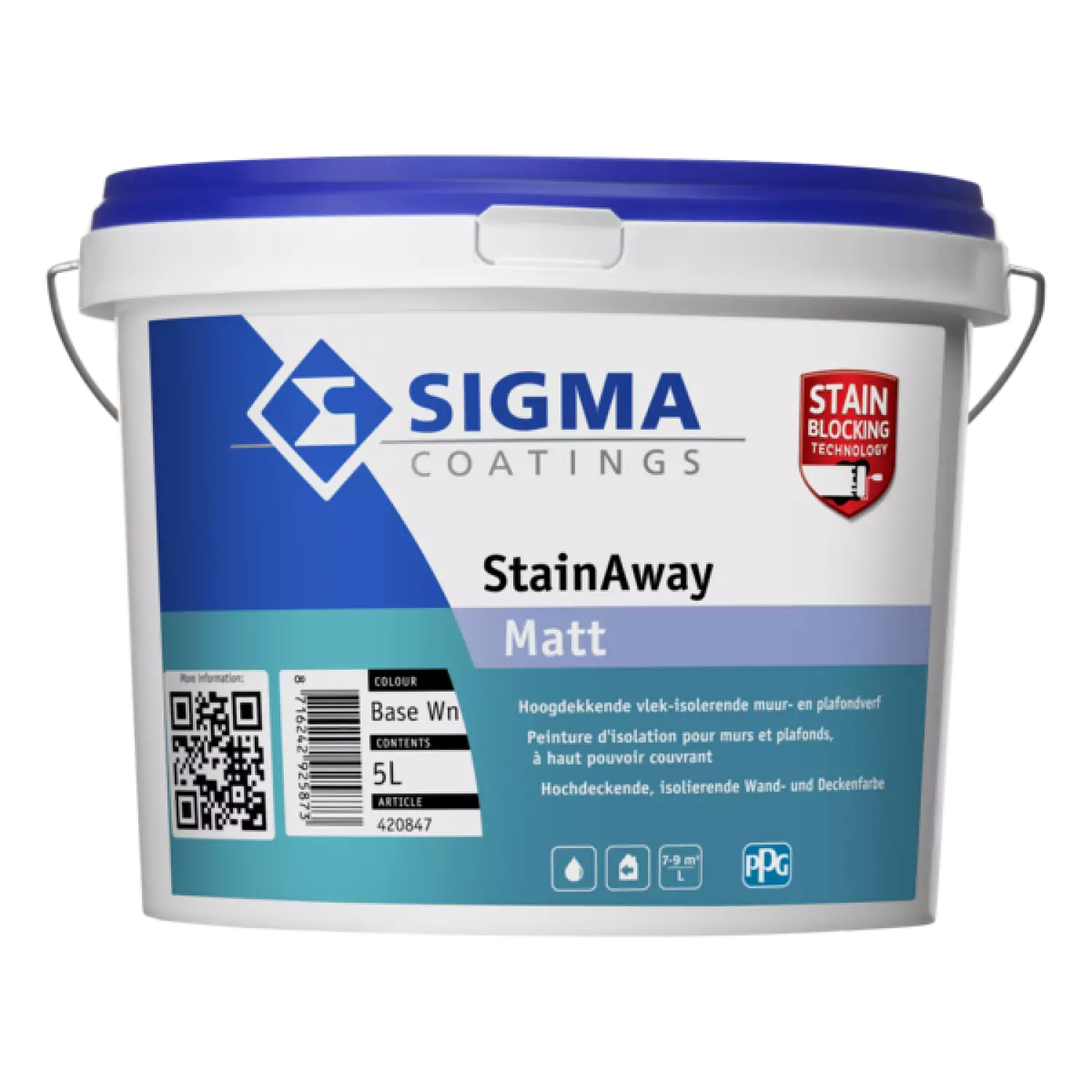 Sigma Stainaway Matt - op kleur gemengd - 5 L-image