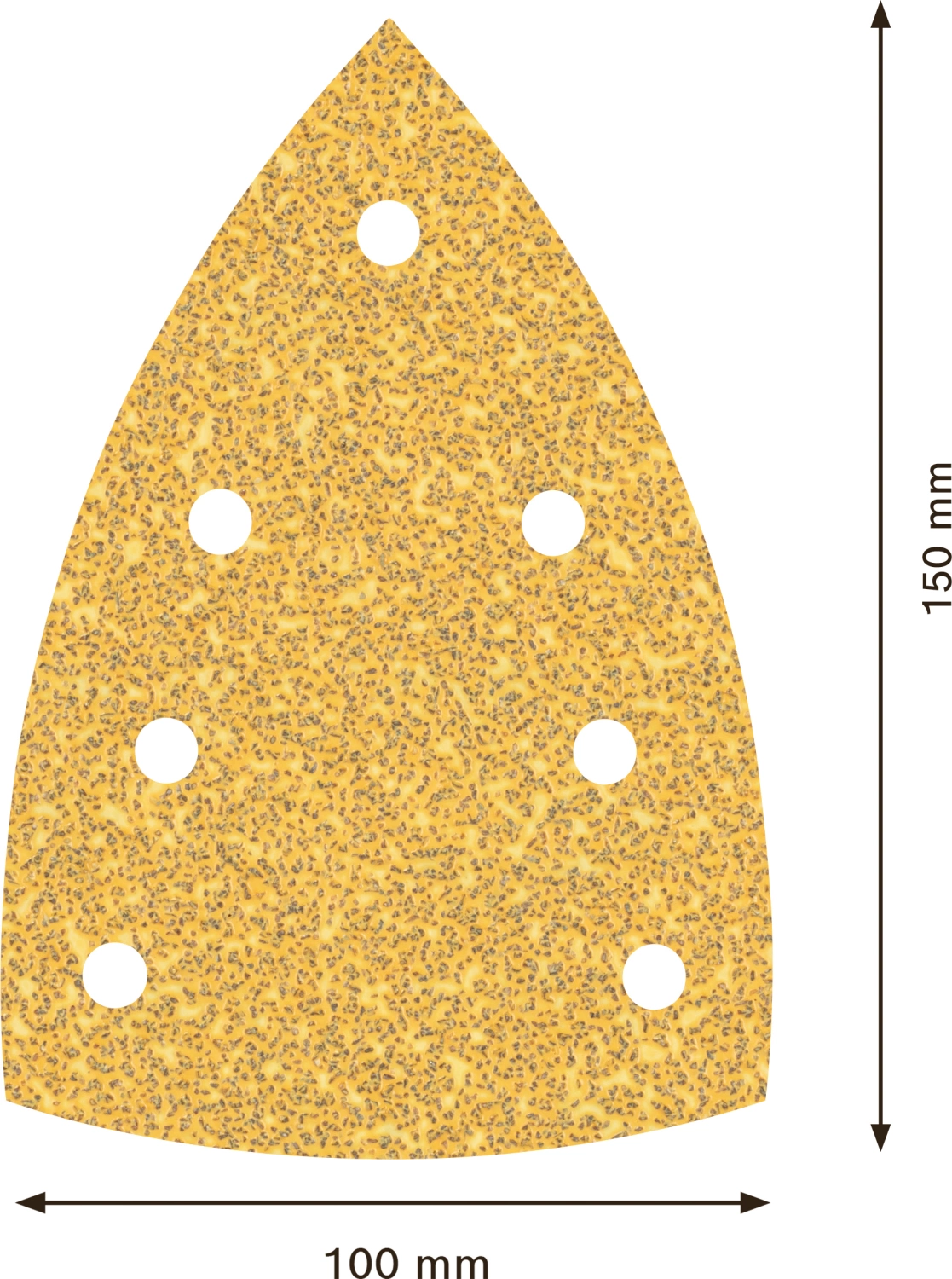 Bosch 2608901114 EXPERT Schuurvel C470 Best for Wood and Paint - 100x150mm - K40 - 7 gaten (10st)-image