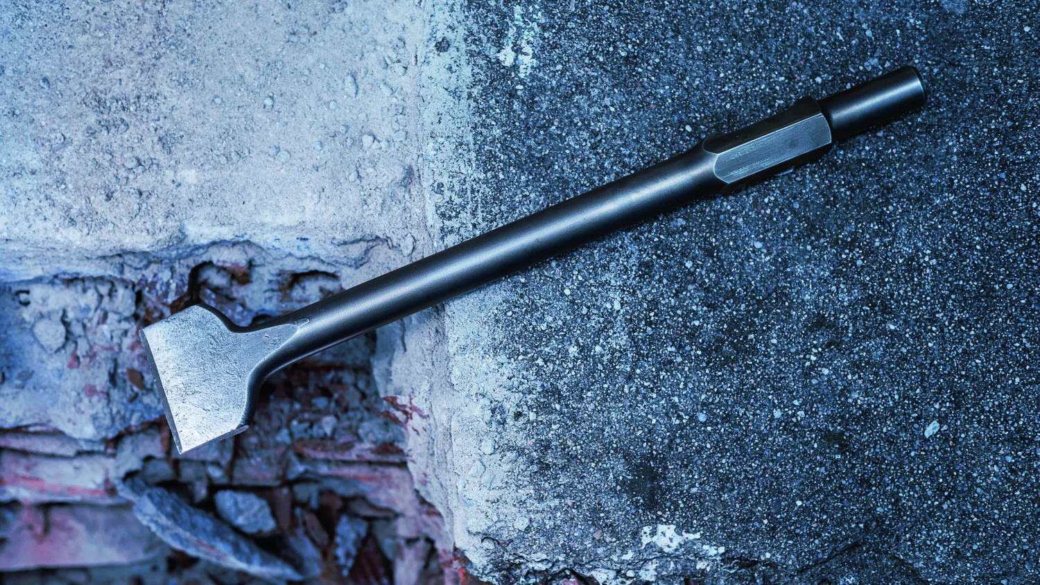 Bosch 2608690113 - Burin bêche à queue six pans, 30 x 450 x 75 mm-image